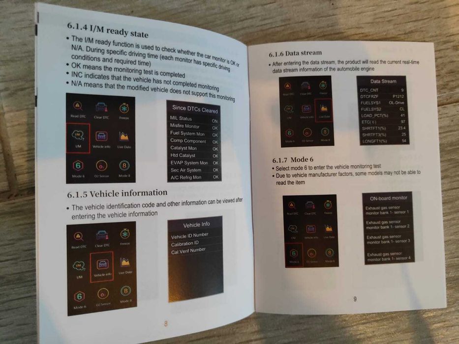 Tester diagnoza auto OBD2 - nu necesita PC sau telefon