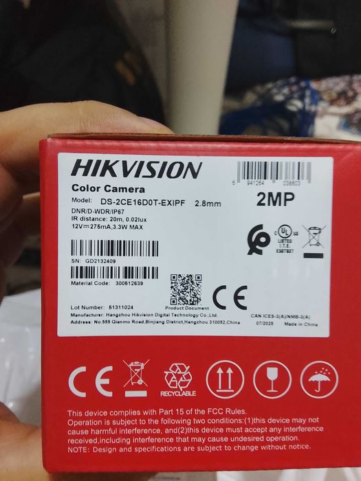 Kamera Hikvision Turbo Hd