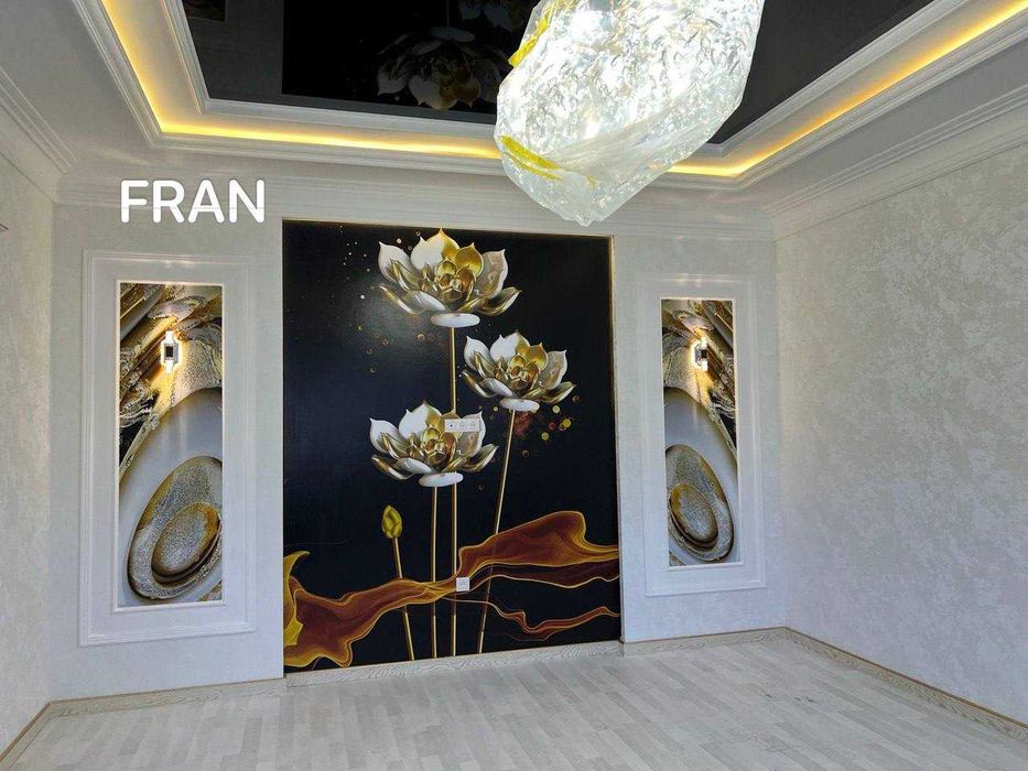 Фотообои с лаковым покрытием, глянцевые