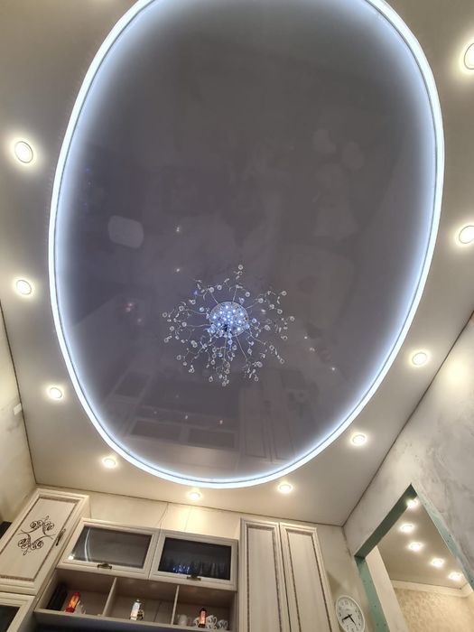 Натяжные потолки.