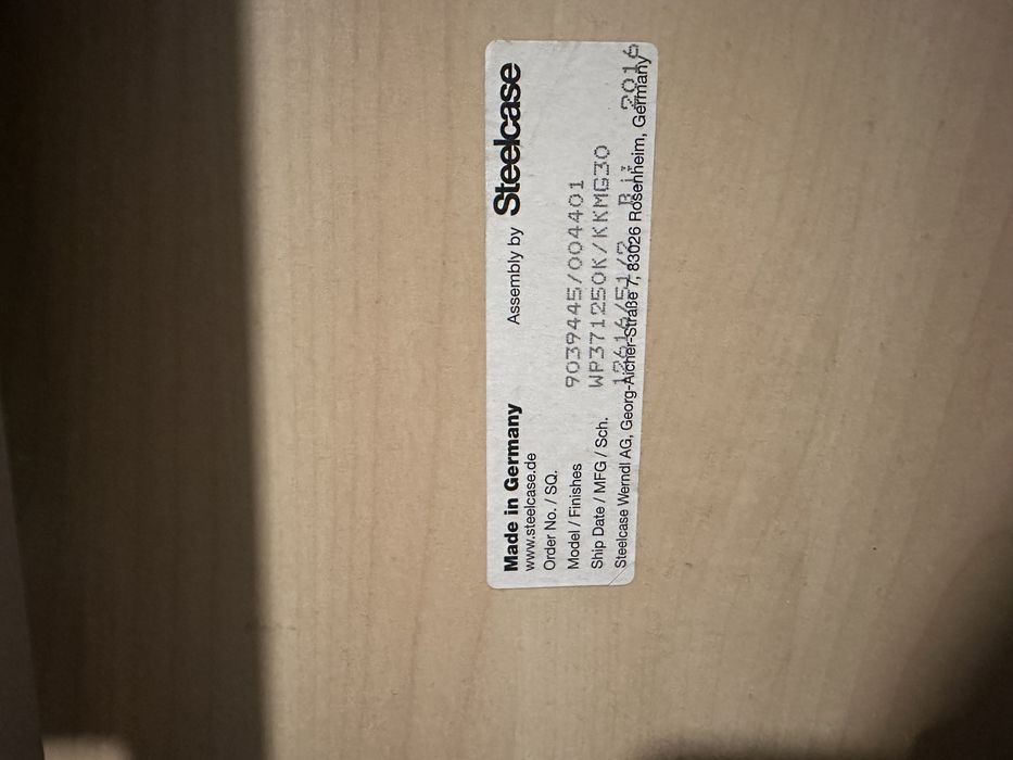 Birou Steelcase Kalidro 120x80