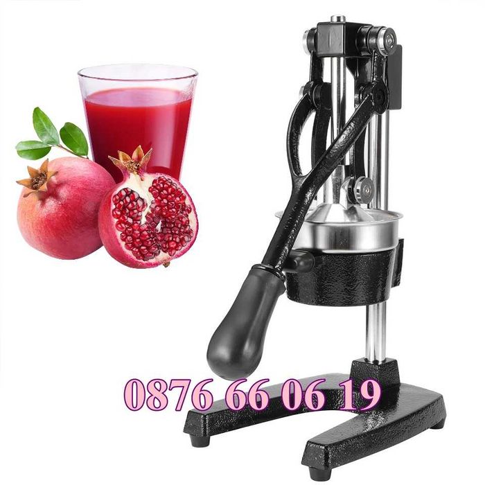 Професионална ръчна цитрус преса, преса за фреш от нар