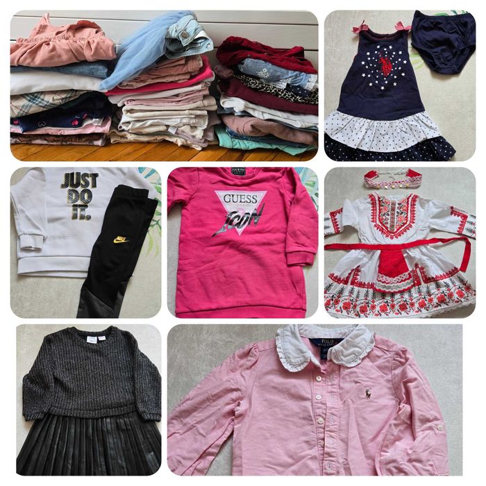 Детски дрехи Guess, U.S.Polo, Ralpf Lauren, Calvin Klein 9-12, 18-24