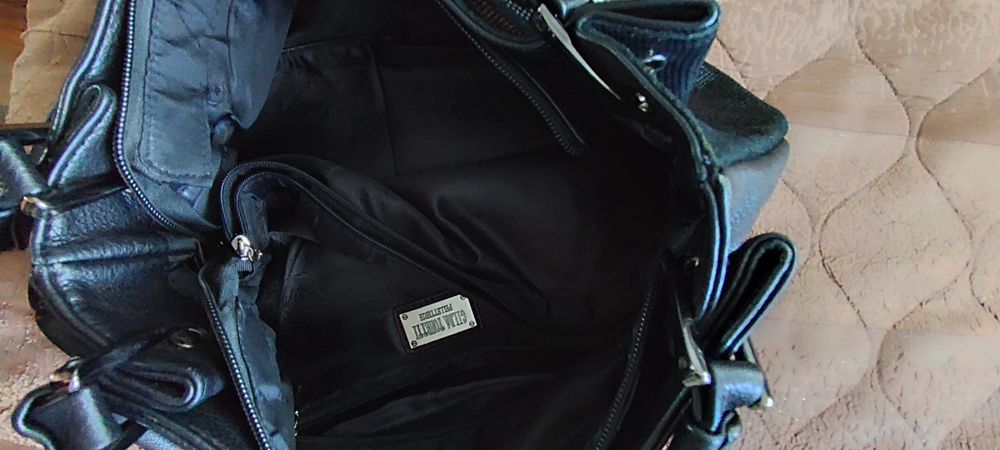 Дамска чанта от естествена кожа