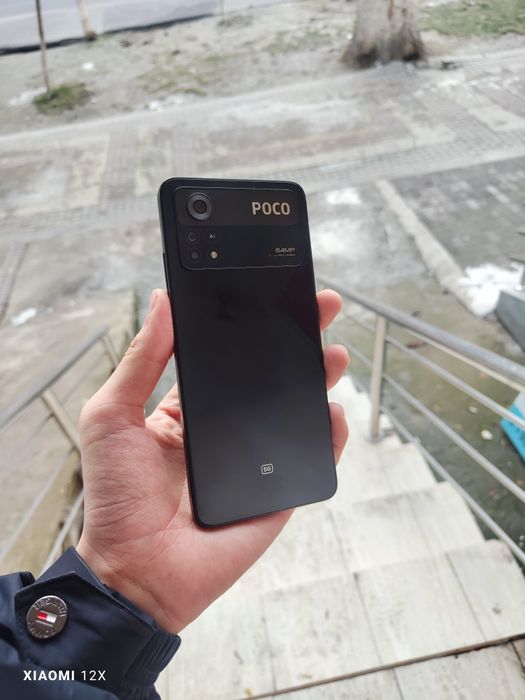 Poco x4 pro 5 g laser black 8 ram 256 rom