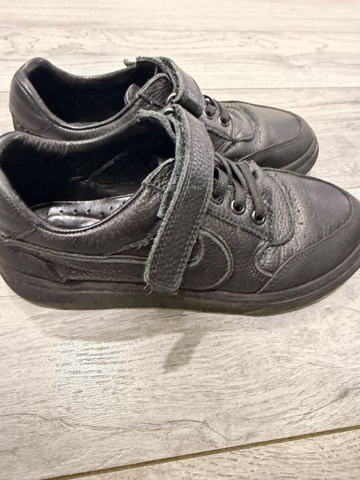 Кожаная обувь на мальчика