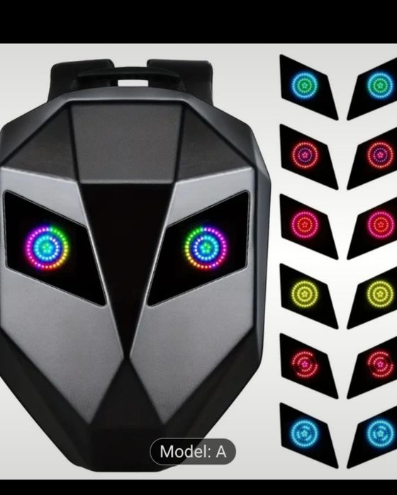 Rucsac moto extensibil casca  led cu afisaj ,produs nou,husa48x33