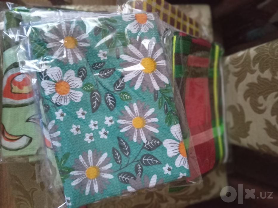 Полотенце кухонное ванильное