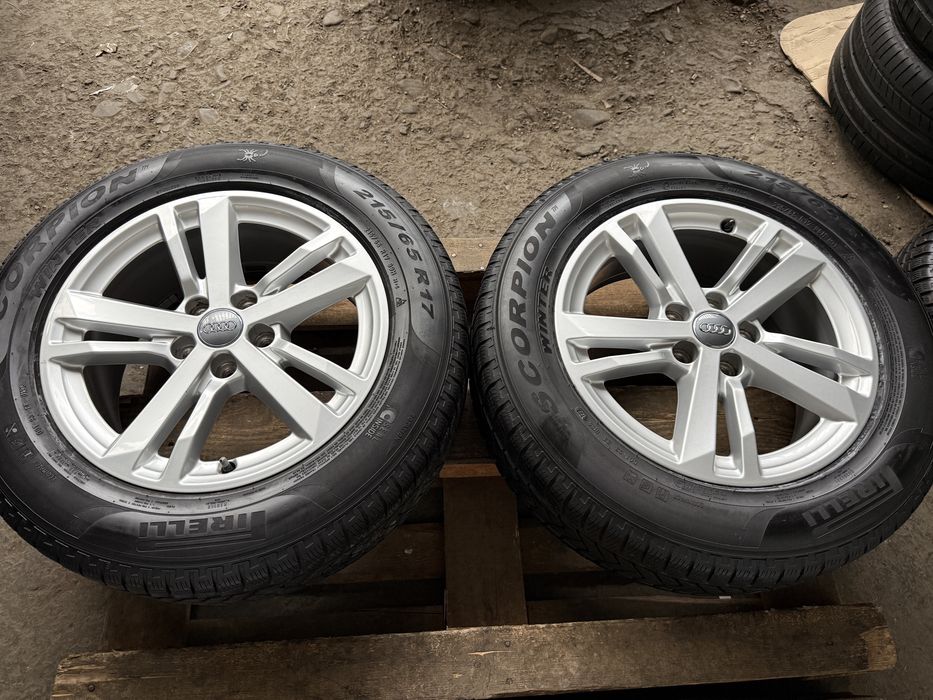 Jante originale Audi Q3 VW Tiguan Skoda Kodiac Karoq cu anv 215/65 17
