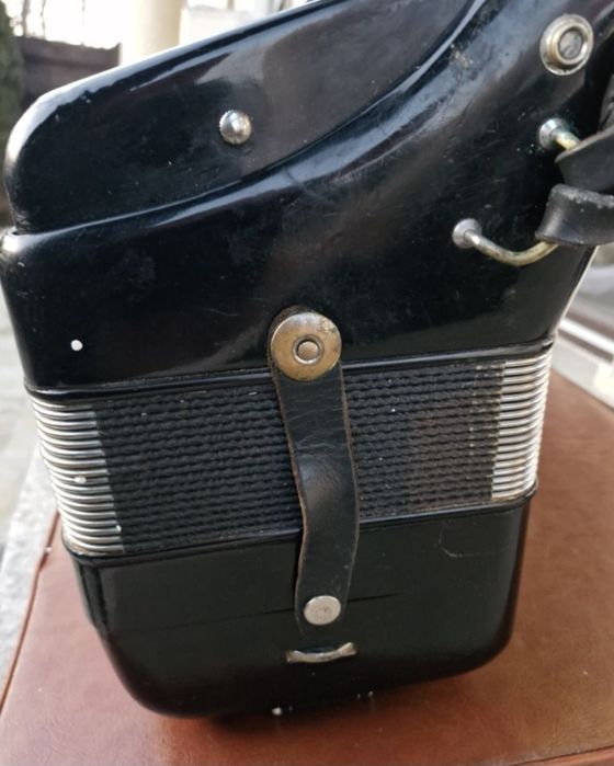 Acordeon Parrot cu 80 de bași negru