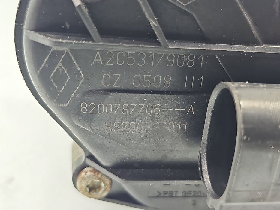 Supapa EGR Nissan Qashqai [Fabr 2007-2014] 8200797706 2.0 dCi M9R-J8 1
