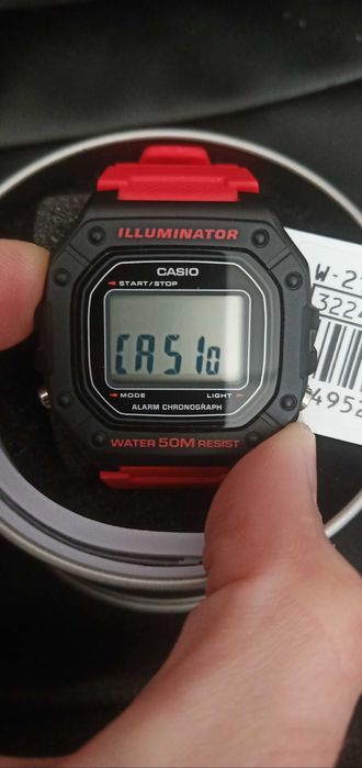 Чисто нов часовник Casio W-218H