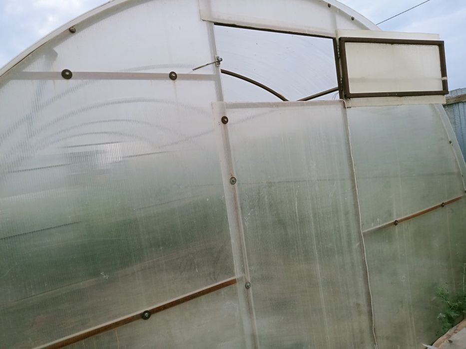 Теплица. Каркас. Поликарбонат