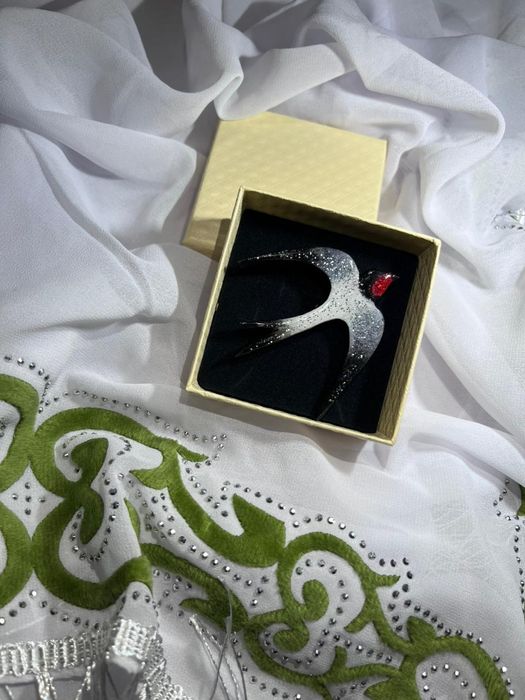 Этно - брошь. Ручная работа!