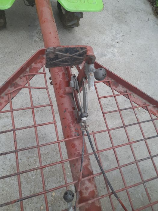 Мотофреза с ремарке