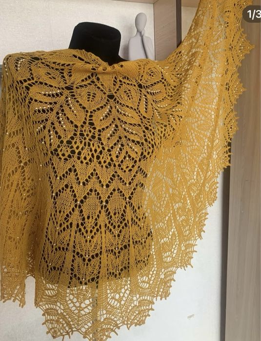 Шали и палантины ручной работы