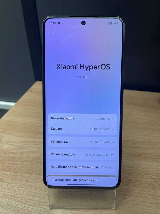 Telefon Xiaomi 14T 12/256 GB Black - Cod 109435