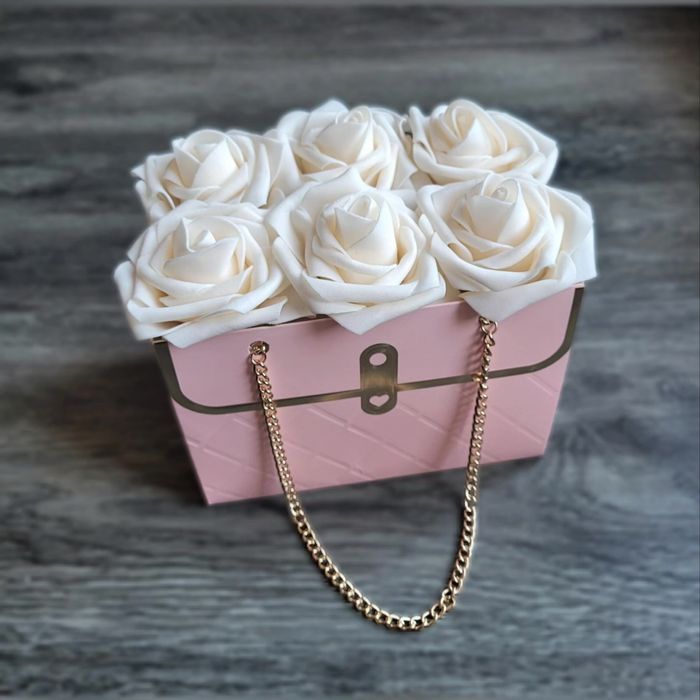 Кутии с вечни рози. Подарък за рожден ден, 8-ми март, юбилей, бал!