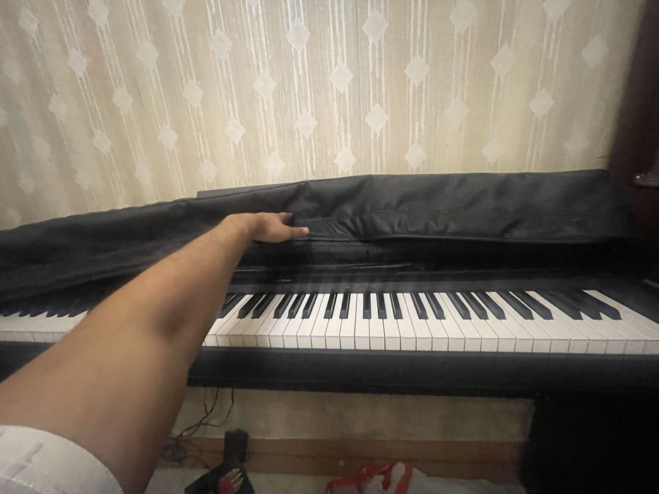 Yamaha P-45B - цифровое пианино 88 клавиш + стойка +педаль