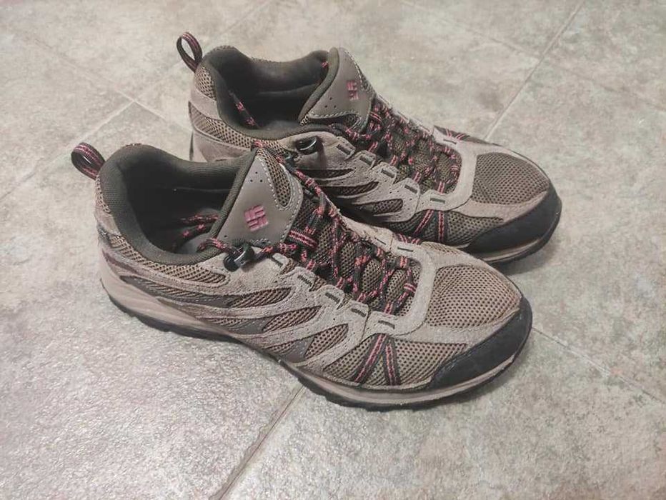 Обувки columbia, раница Forclaz