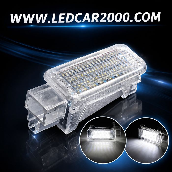 Лед Плафон за Audi / VW / Skoda LED (Врата,Багажник,Осветление крака)