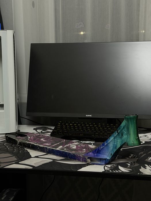 дека Ethic Erawan v2 Deck Blue Iridium