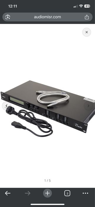Vand procesor de sunet dsp audio the t.racks dsp 24 pro achat cu priza rack adam hall