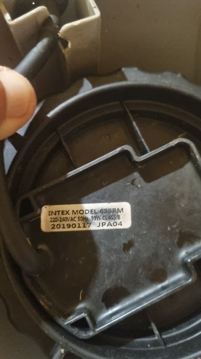Vand pompa piscina  Intex filtru hartie