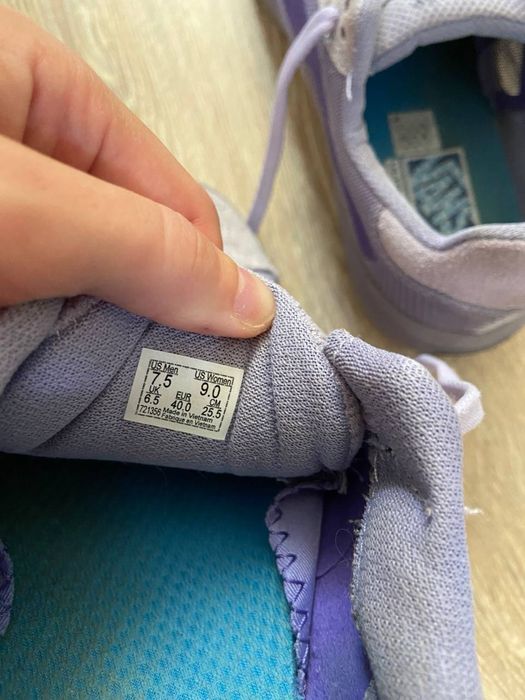 Vans велур размер 40