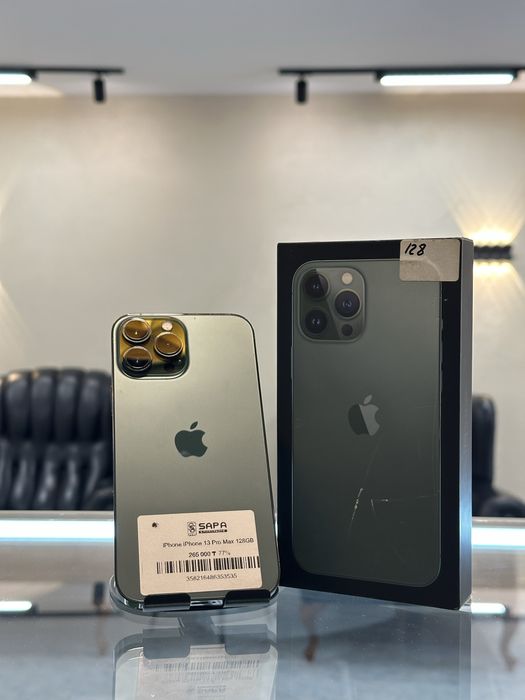 айфон 13 про макс зеленый идеал