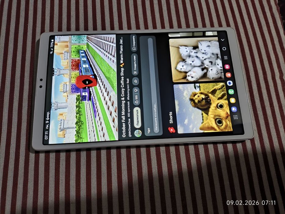 Samsung tab a7 lite 3/32 sim kartali