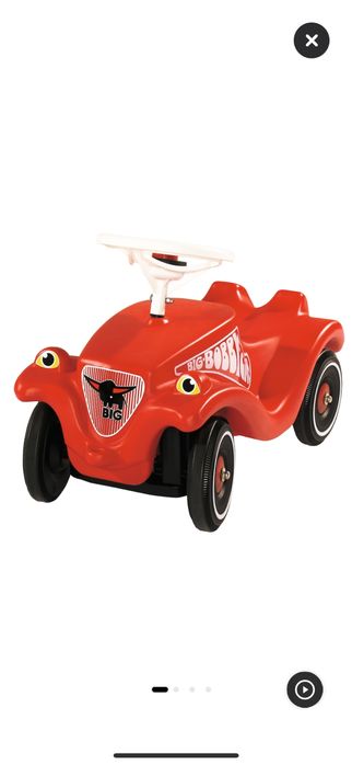 Vand Masinuta Ride-on Big - Bobby Car Clasic, rosu