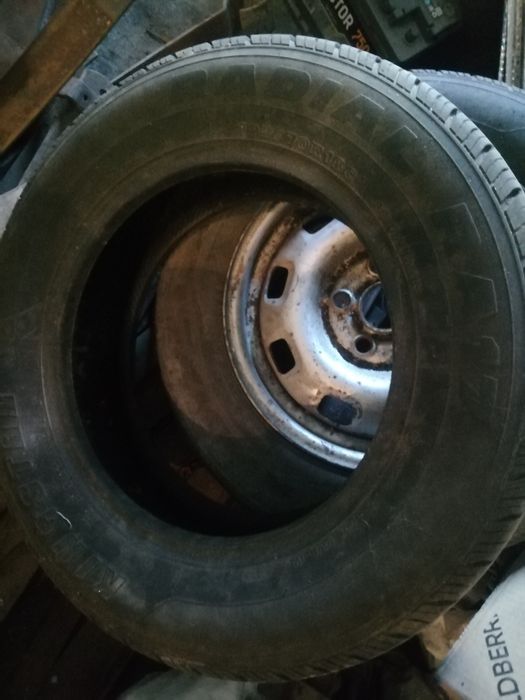 Резина с дисками на бус т4