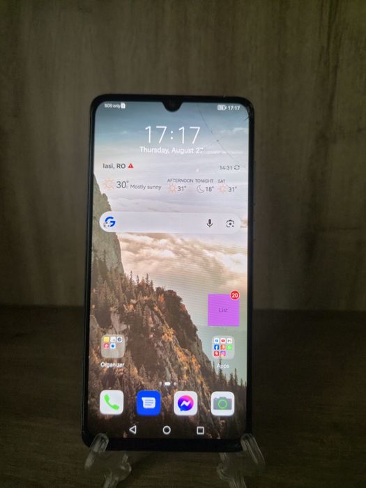 Huawei P30 (8GB RAM / 128GB) - Google Oficial / Racheta pe Net, Uber, Navigație sau Piese!