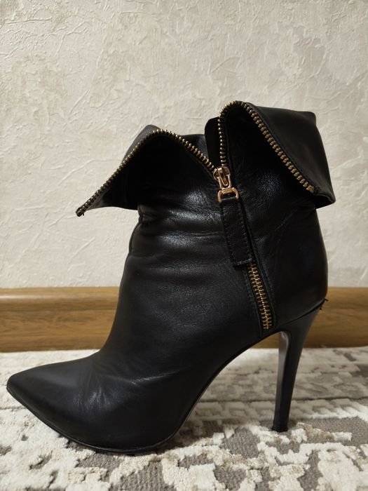 Ботильоны б/у. Кожа натуральная.