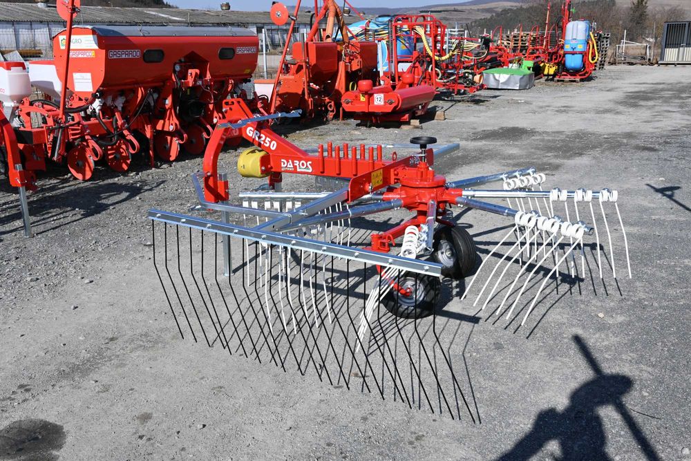 Grebla rotativa de adunat DA ROS GR 250 - fabricat in ITALIA