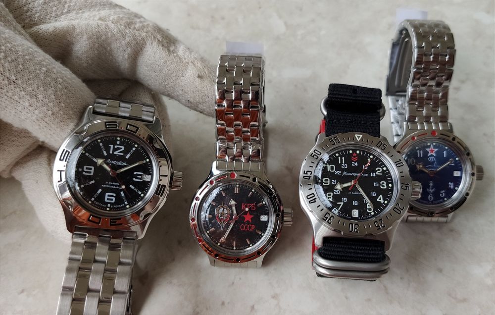 Командирские Часы с Автоподзаводом Амфибия