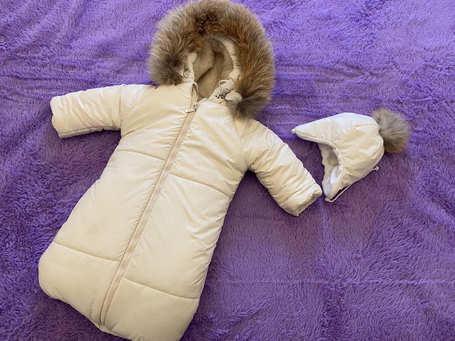 Продам детский комбинезон конверт зимний