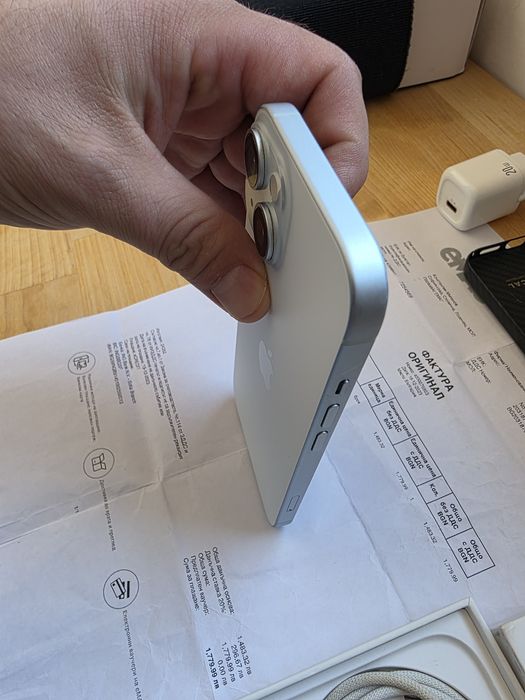 Smartphone Apple iPhone 15, 128GB, 5G, Blue