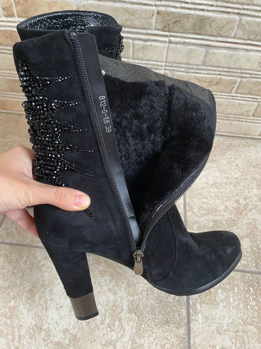 Зимние сапоги цигейка, натуралка