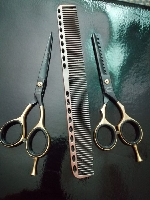 Set foarfeci jaguar tuns filat pieptăn 6