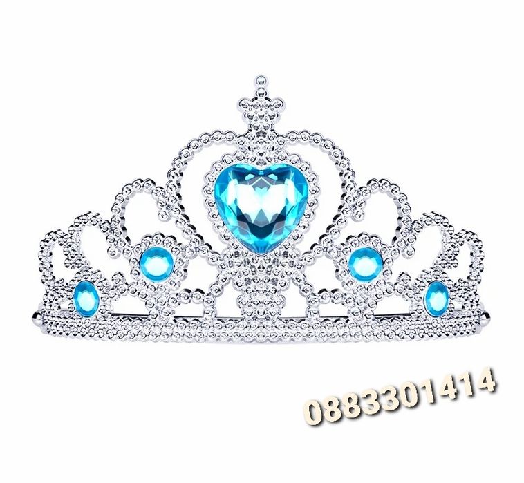 Комплект Елза Замръзналото кралство Frozen Аксесоари Корона Плитка