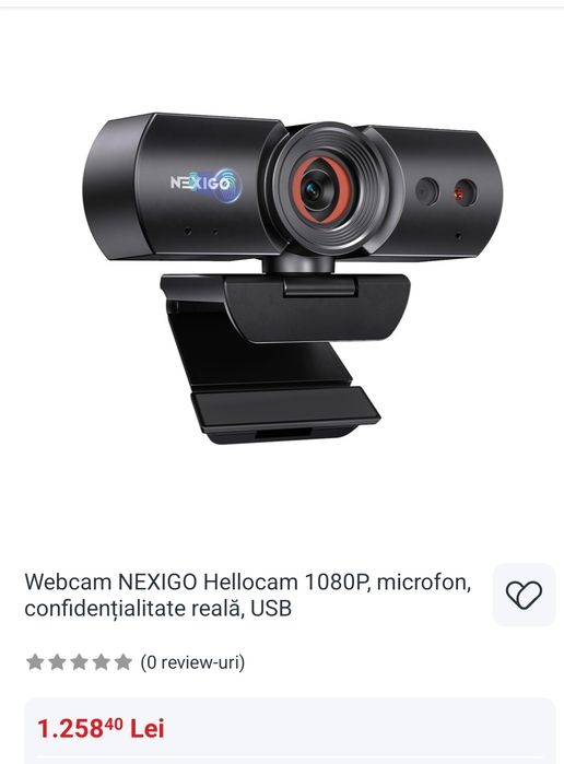 Webcam NEXIGO Hellocam