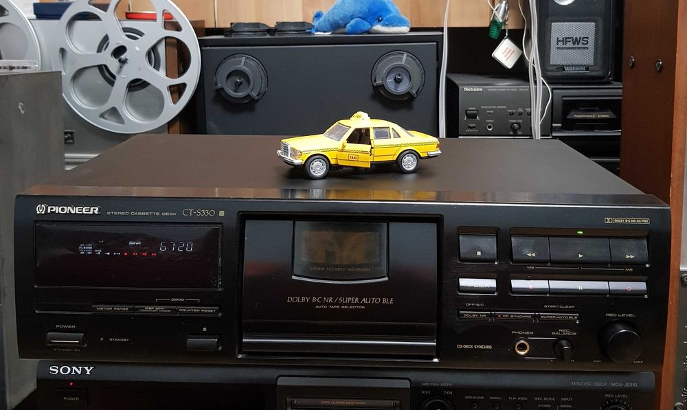 Casetofon Deck Stereo Vintage PIONEER CT S330 BLACK (Made in Japan)