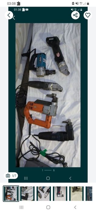 Fein makita Bosch  foarfeca tablă  Niblar