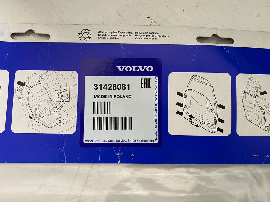 Husa scaun protectie scaun copii organizator VOLVO 31428081