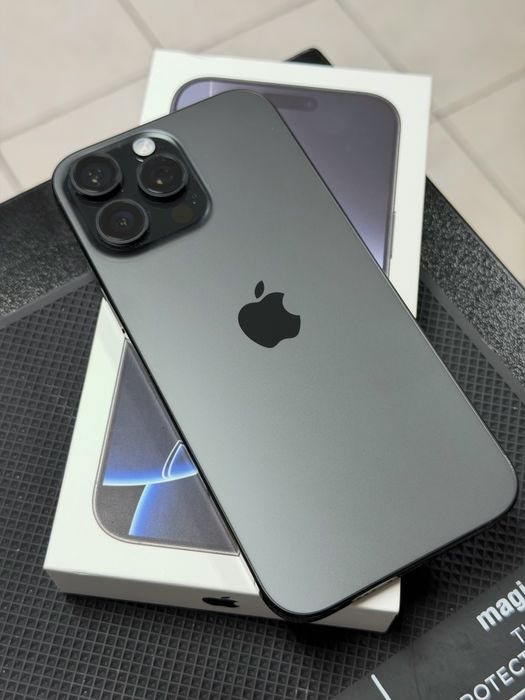 Apple iPhone 16 Pro Max,Black Titanium,512GB *КатоНов*93%Battery*