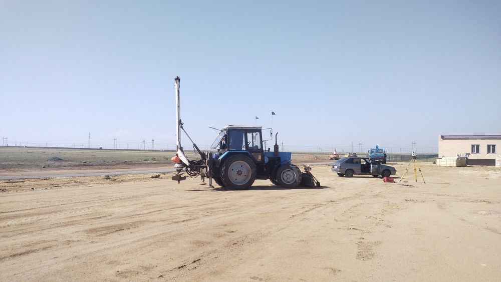 Бурение лунок разных диаметров