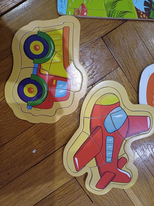 Дървени пъзели Fisher price