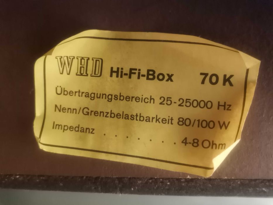 WHD 70K nemțești